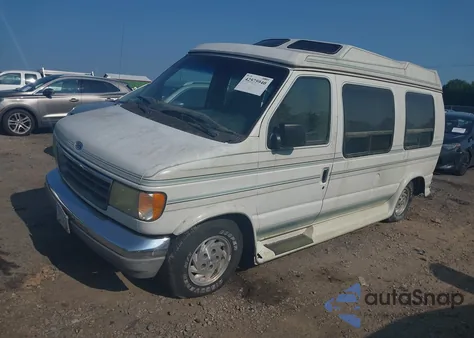 1992 Ford Econoline E150 Van из США, поврежденный, VIN 1FDEE14N8NHA45579